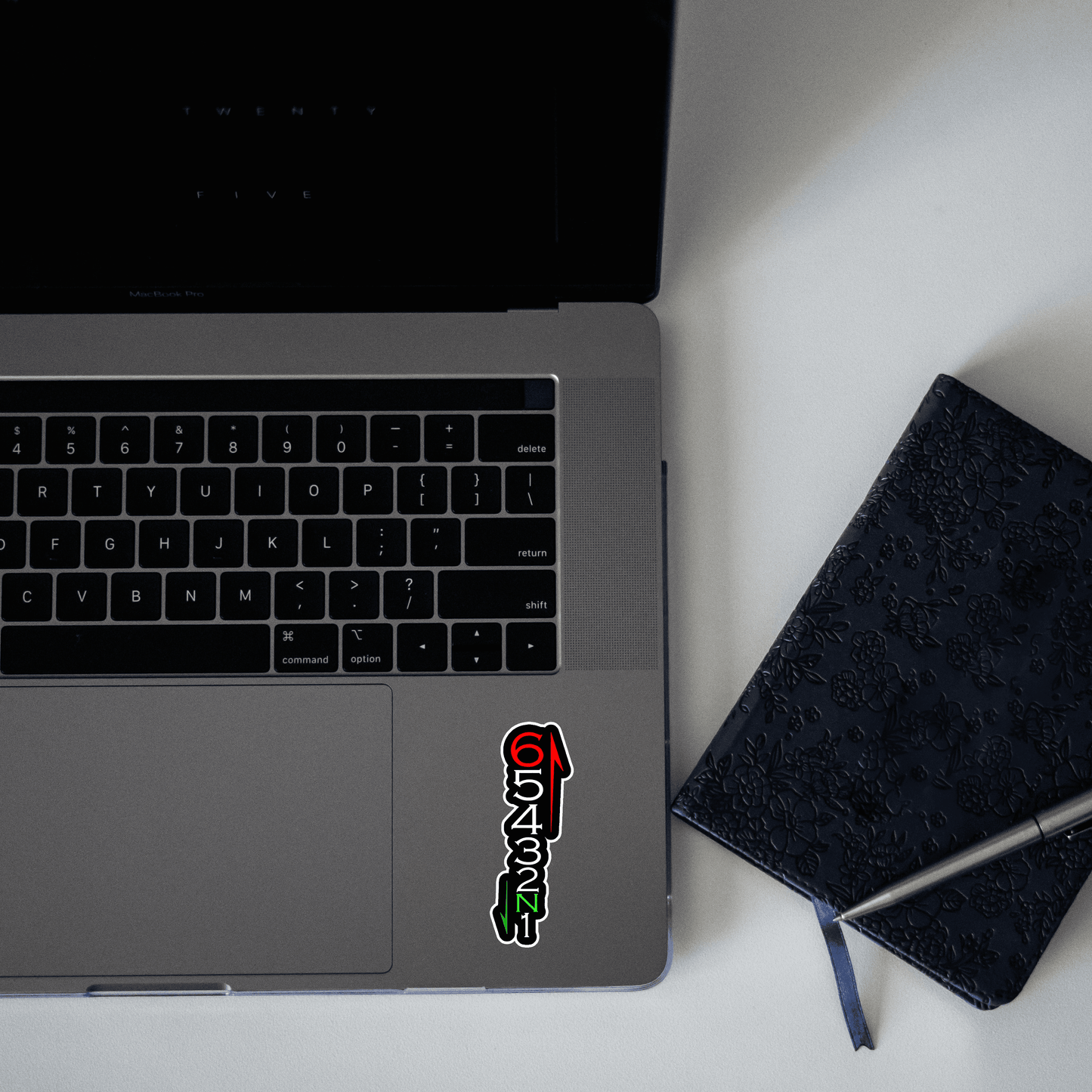 Cool Motorbike Gear Sticker - sticckiz.com