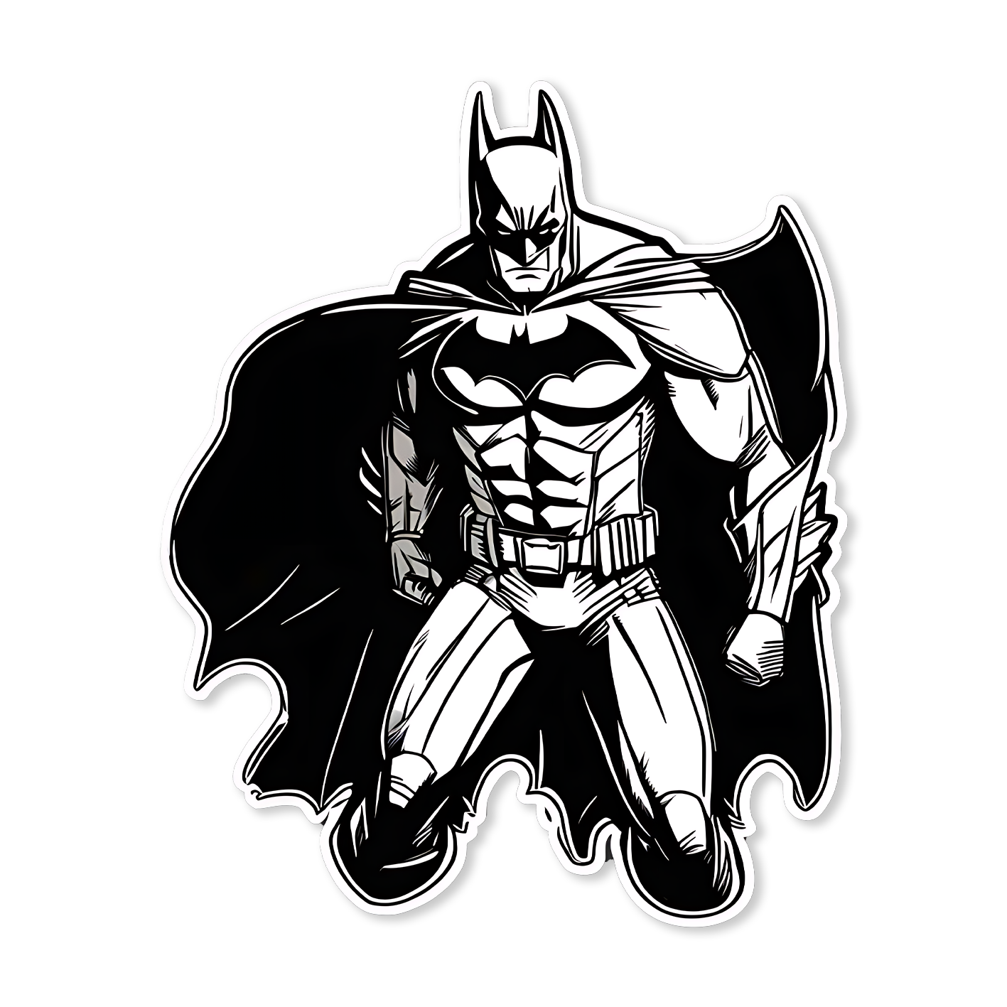 Batman The Superhero Sticker