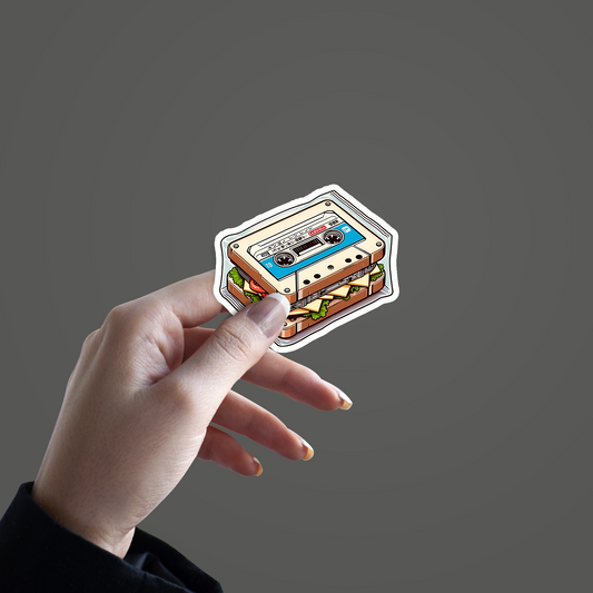 Sandwich Radio Sticker
