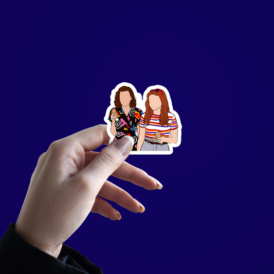stranger things Sticker