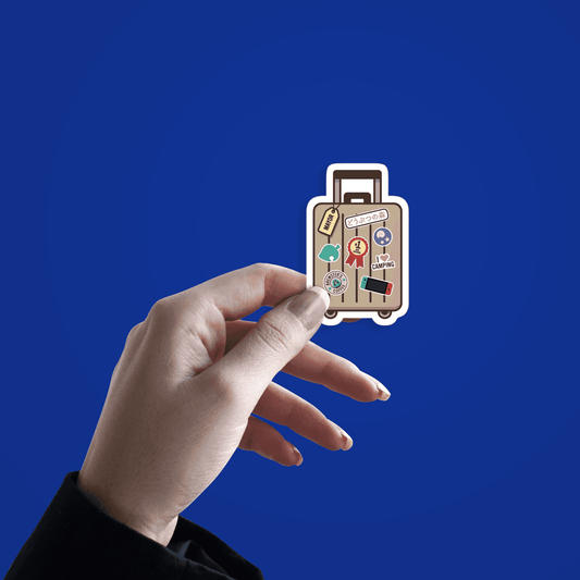 Travel Bag Sticker - sticckiz.com