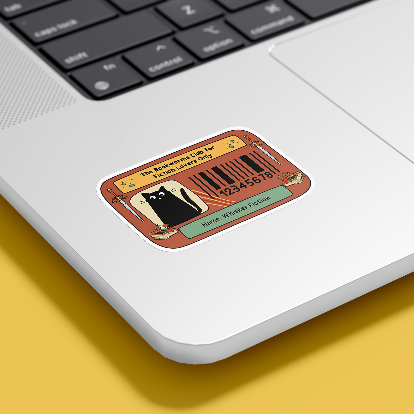 The Bookworms Club Sticker