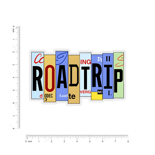 Roadtrip bumper Sticker - sticckiz.com