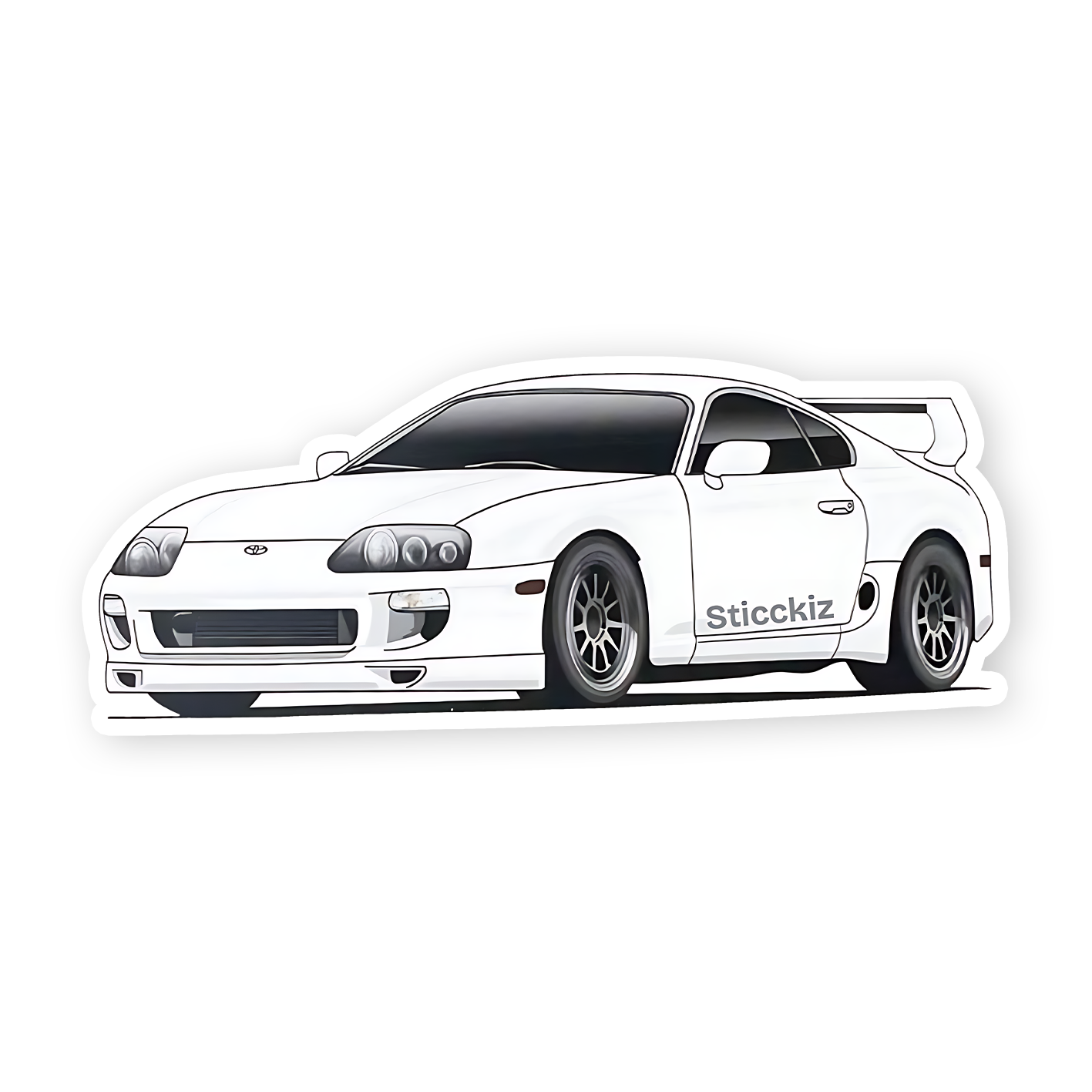 Toyota Supra new Sticker