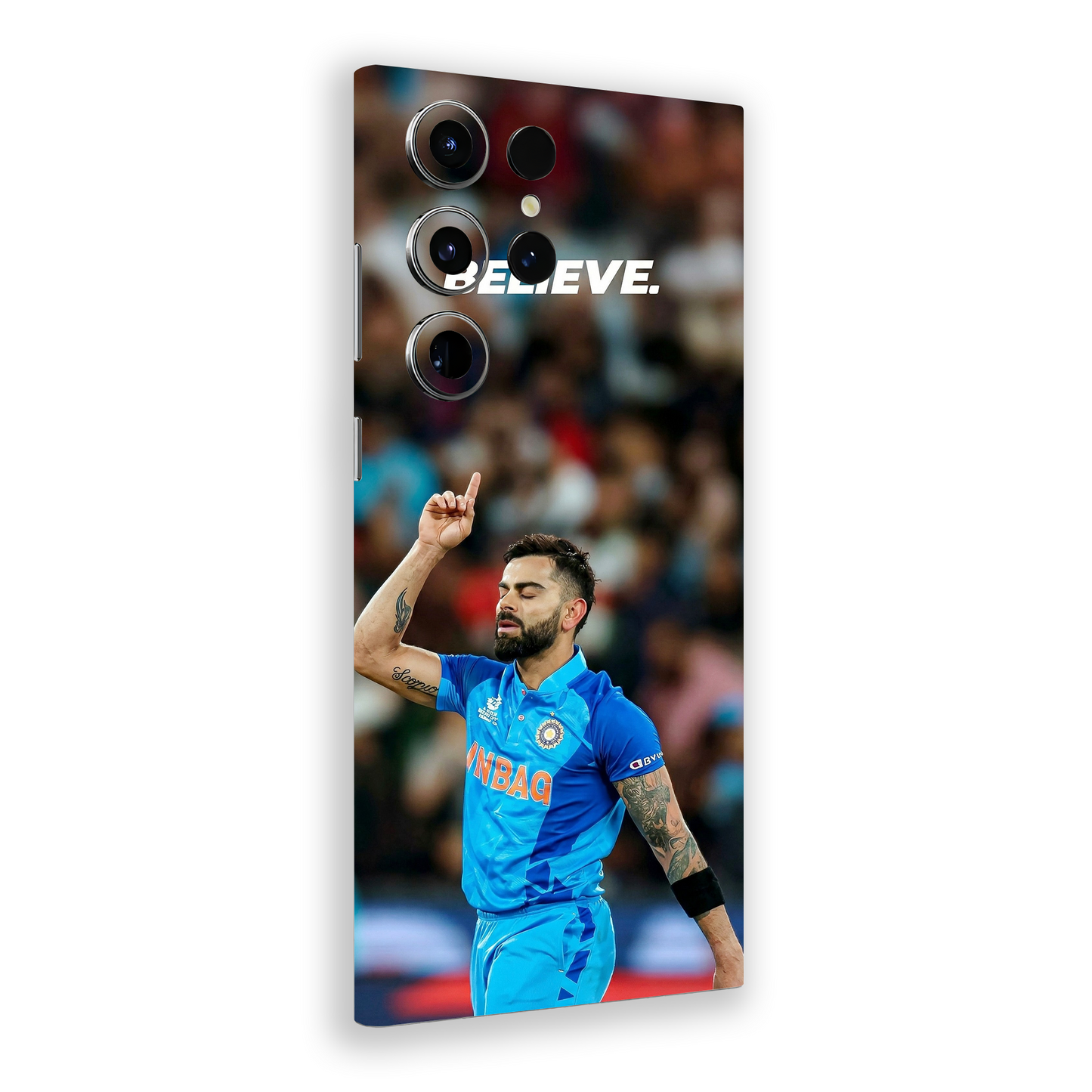 Virat Kohli Believe Edition Mobile Skin