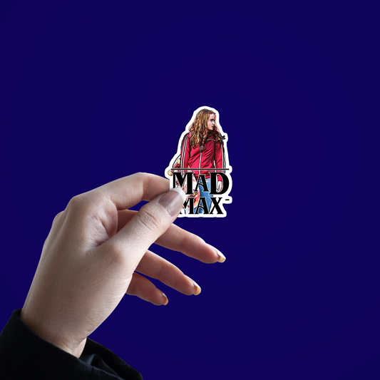 Mad Max Stranger Things Sticker