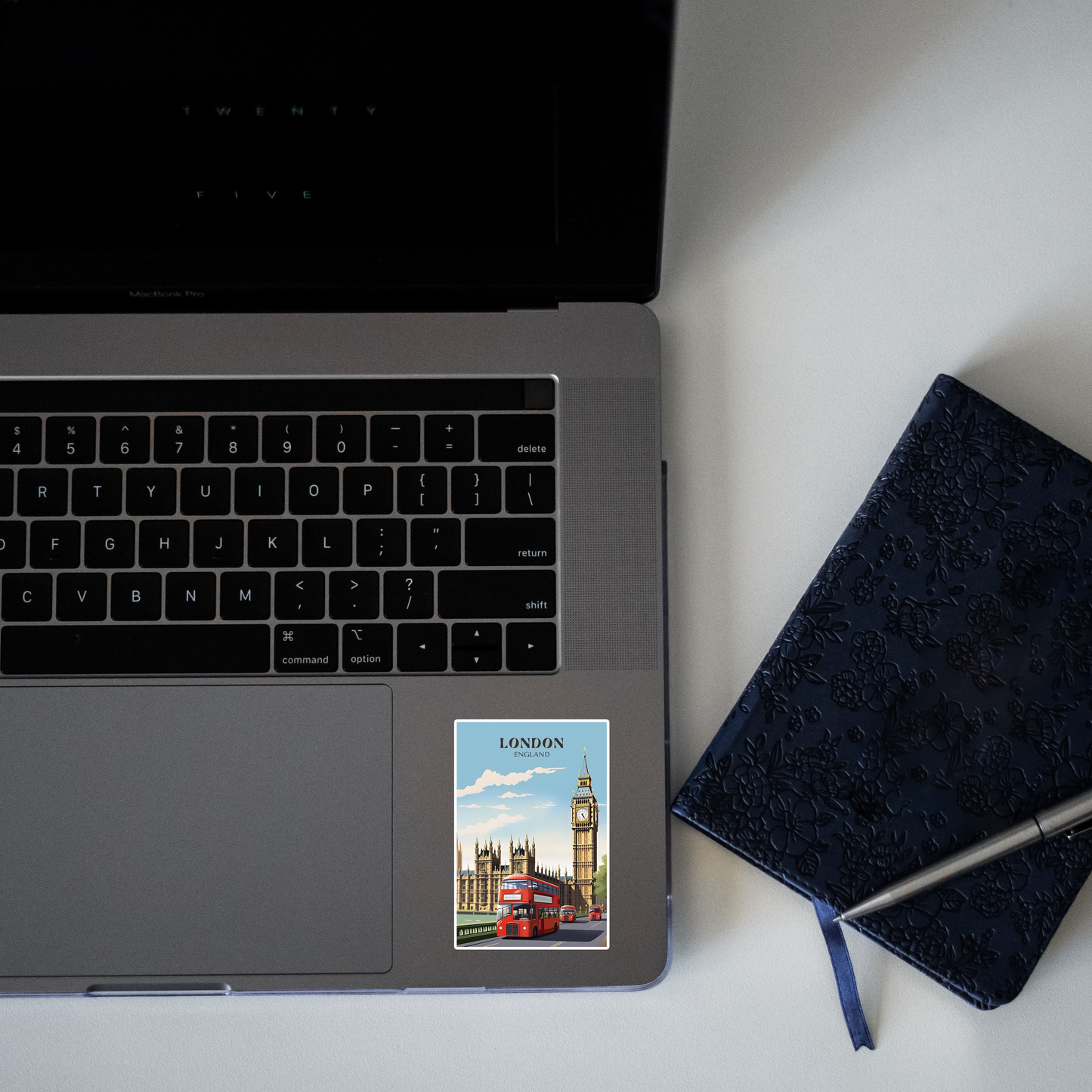 London Card Sticker