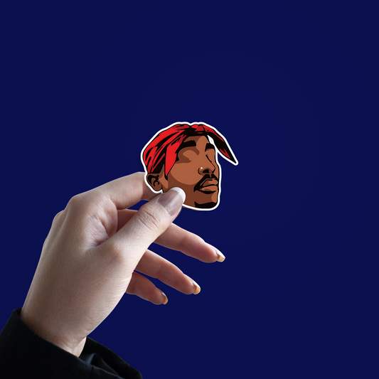 Tupac Shaku Sticker