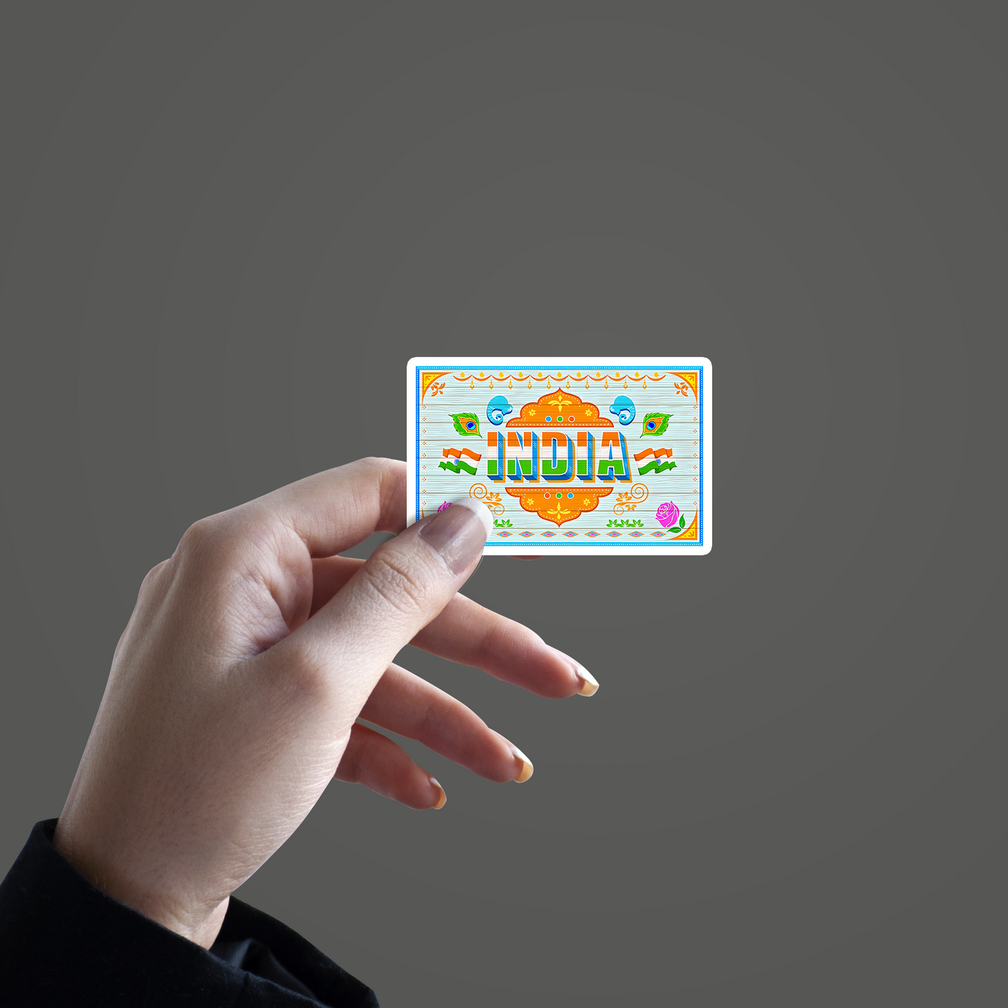 India Art Sticker
