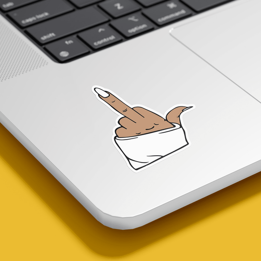 F**k Sign Sticker - sticckiz.com