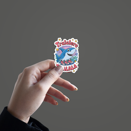 Tralalero Tralala Sticker cartoon)