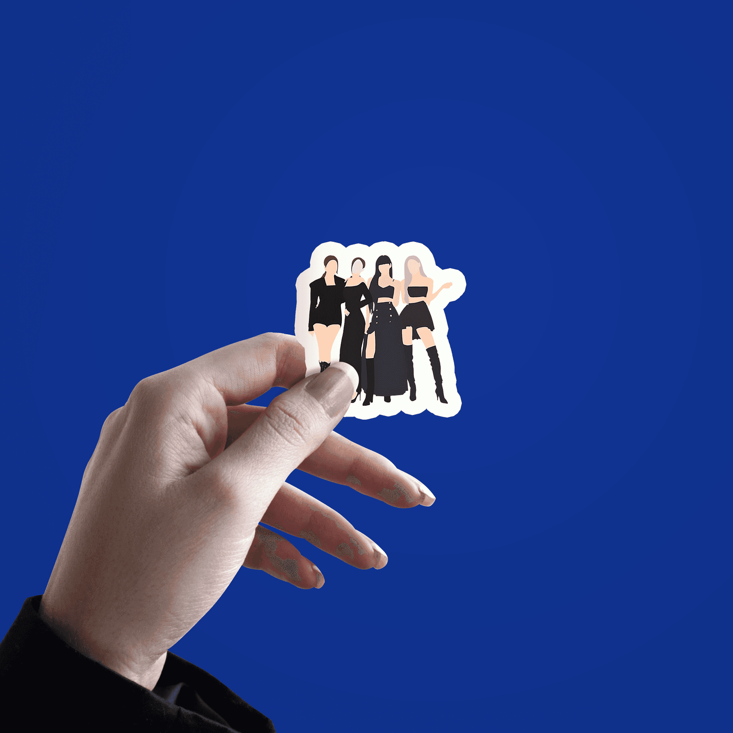 Blackpink Illustration Sticker - sticckiz.com