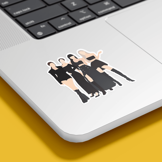 Blackpink Illustration Sticker - sticckiz.com
