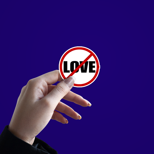 Love Prohibited Sticker