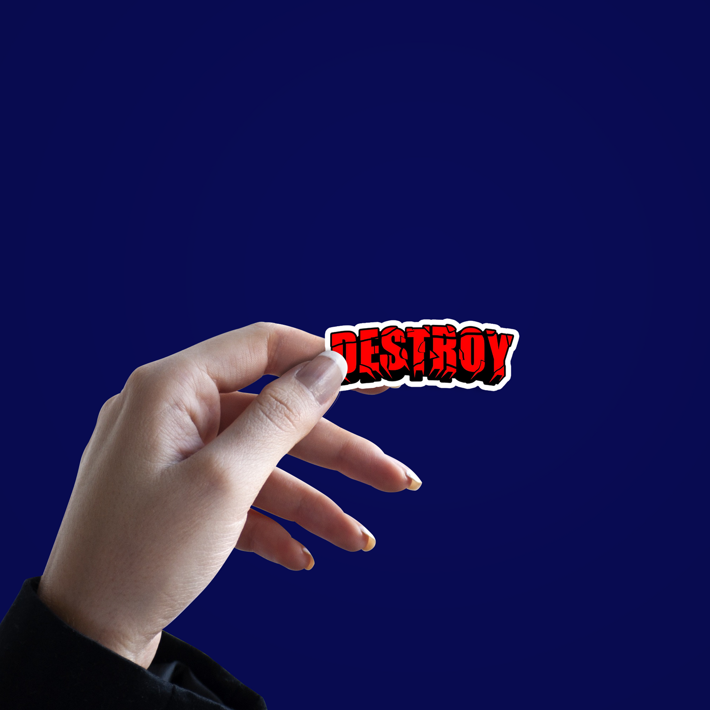 Destroy Sticker
