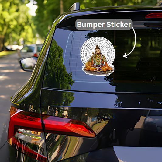 Lord Hanuman Bumper Sticker