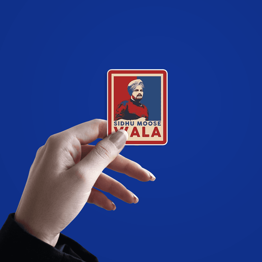 Sidhu Moose WALA Card Sticker - sticckiz.com