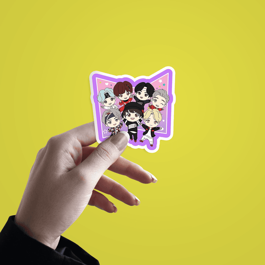 Korean star animated sticker - sticckiz.com