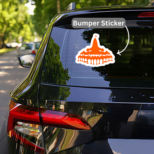 Ram Mandir Bumper Sticker