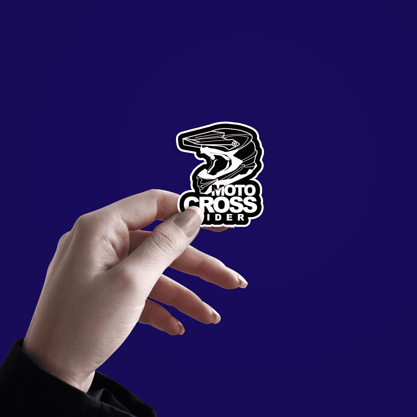Moto cross Rider Sticker - sticckiz.com