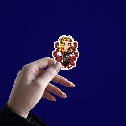 Kyojuro from Demon slayer Sticker