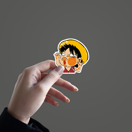 D. Luffy Sticker