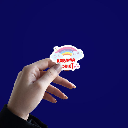 K-Drama Addict Sticker