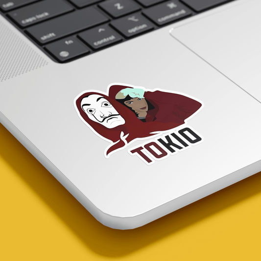 Money Heist Tokio Sticker - sticckiz.com