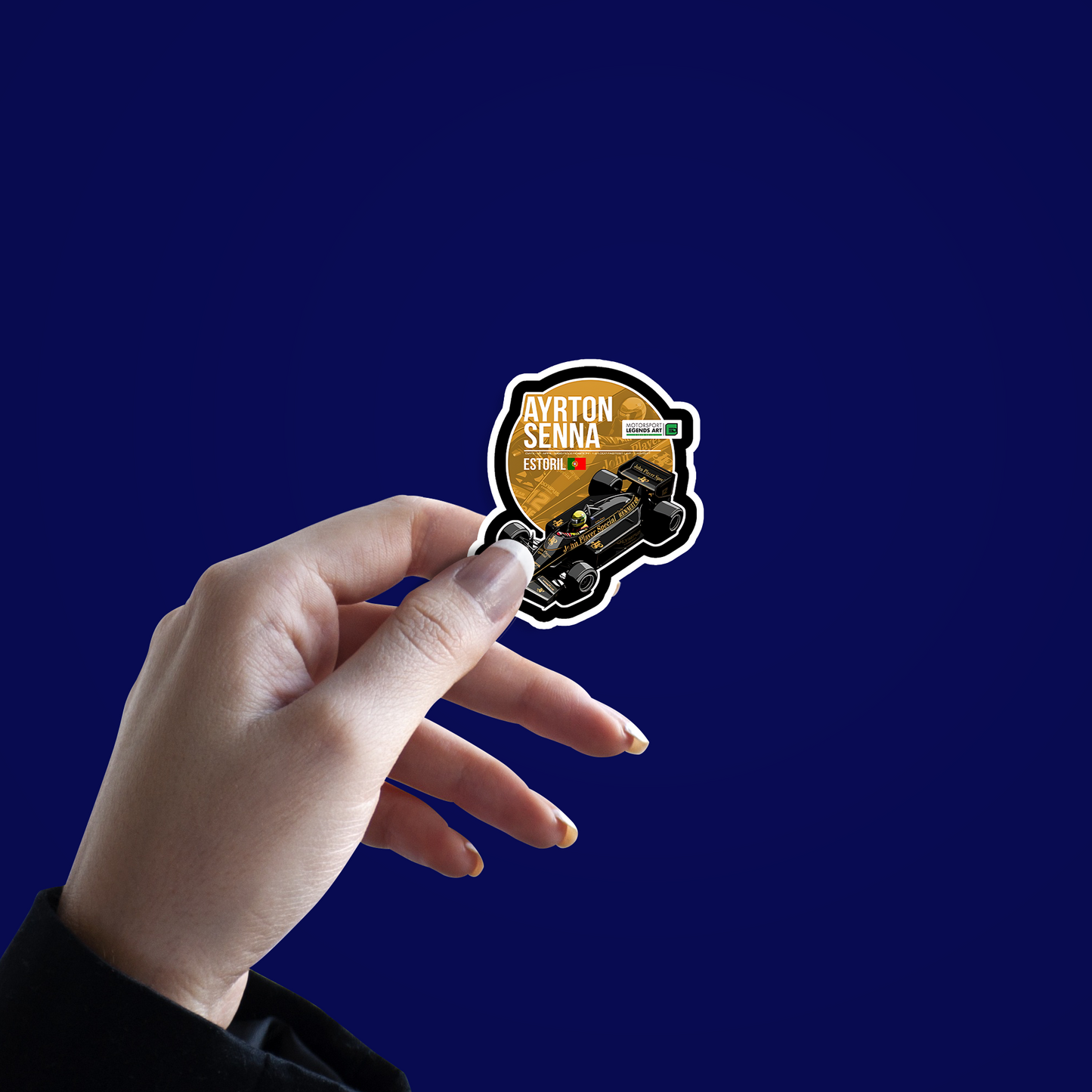 Ayrton Senna Sticker