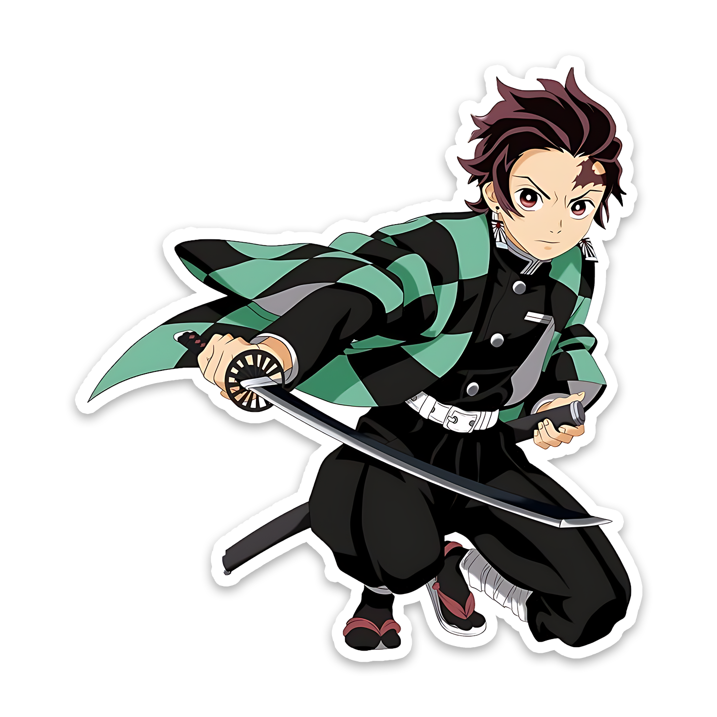 Tanjiro Kamado from Demon slayer Sticker