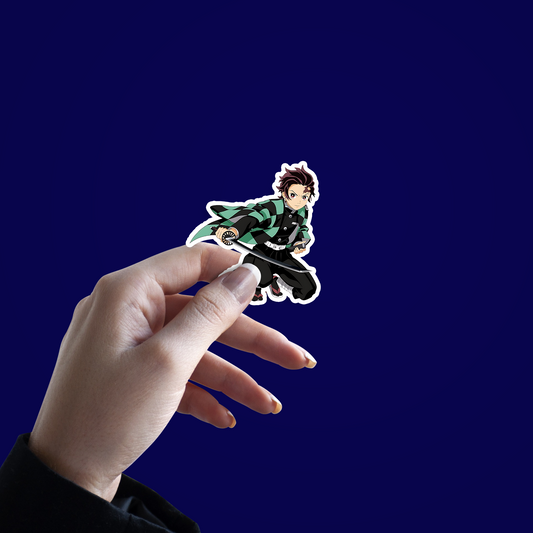 Tanjiro Kamado from Demon slayer Sticker