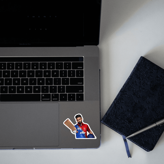 Rishabh Pant Sticker - sticckiz.com