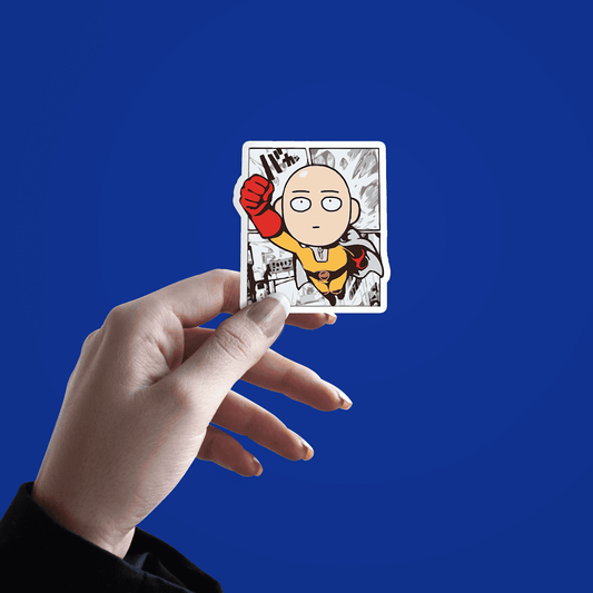 One punch man v2 Sticker - sticckiz.com