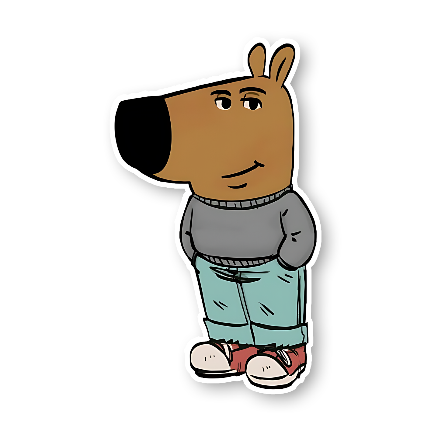 Chill guy Sticker