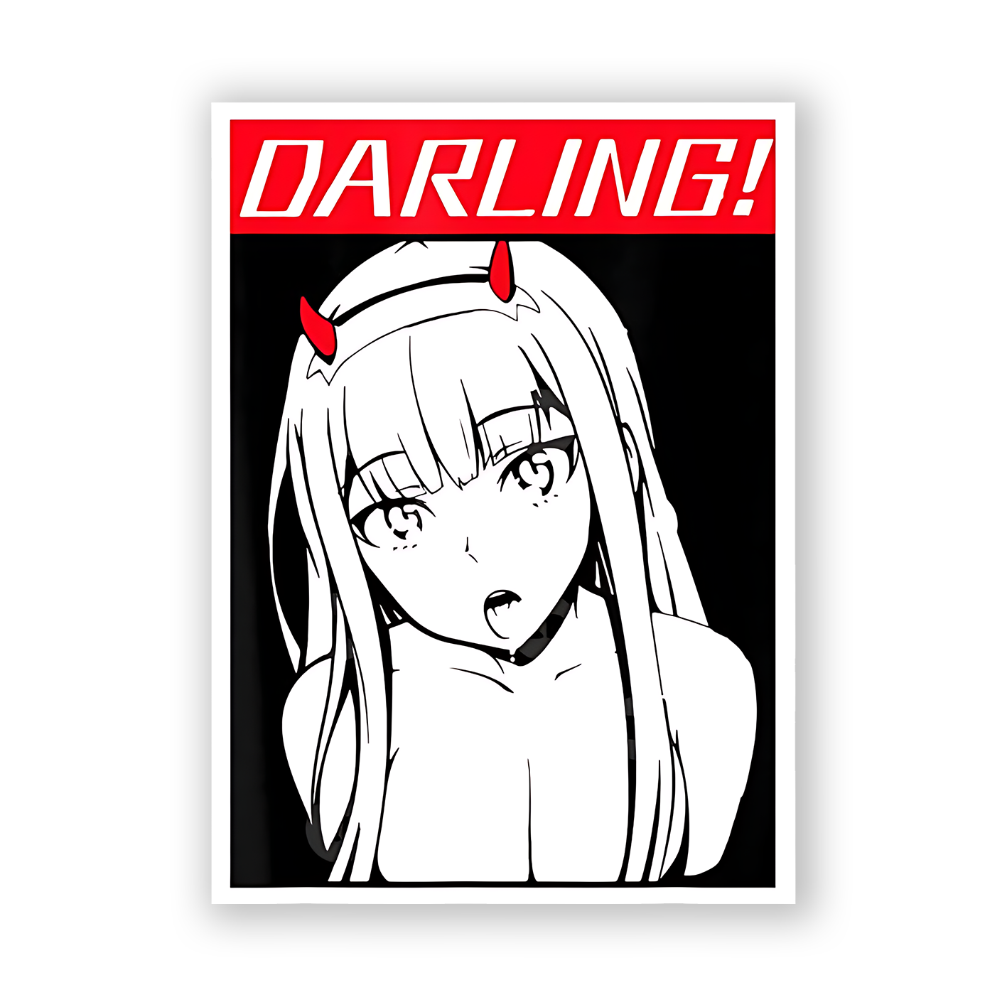 D##li#g Japanese girl Sticker