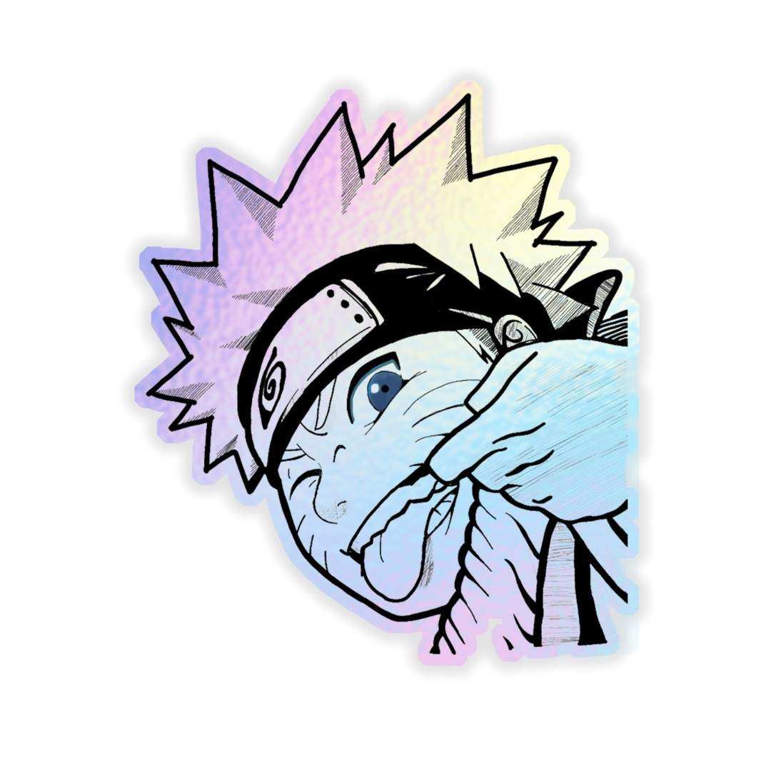 Naruto Holographic Sticker - sticckiz.com