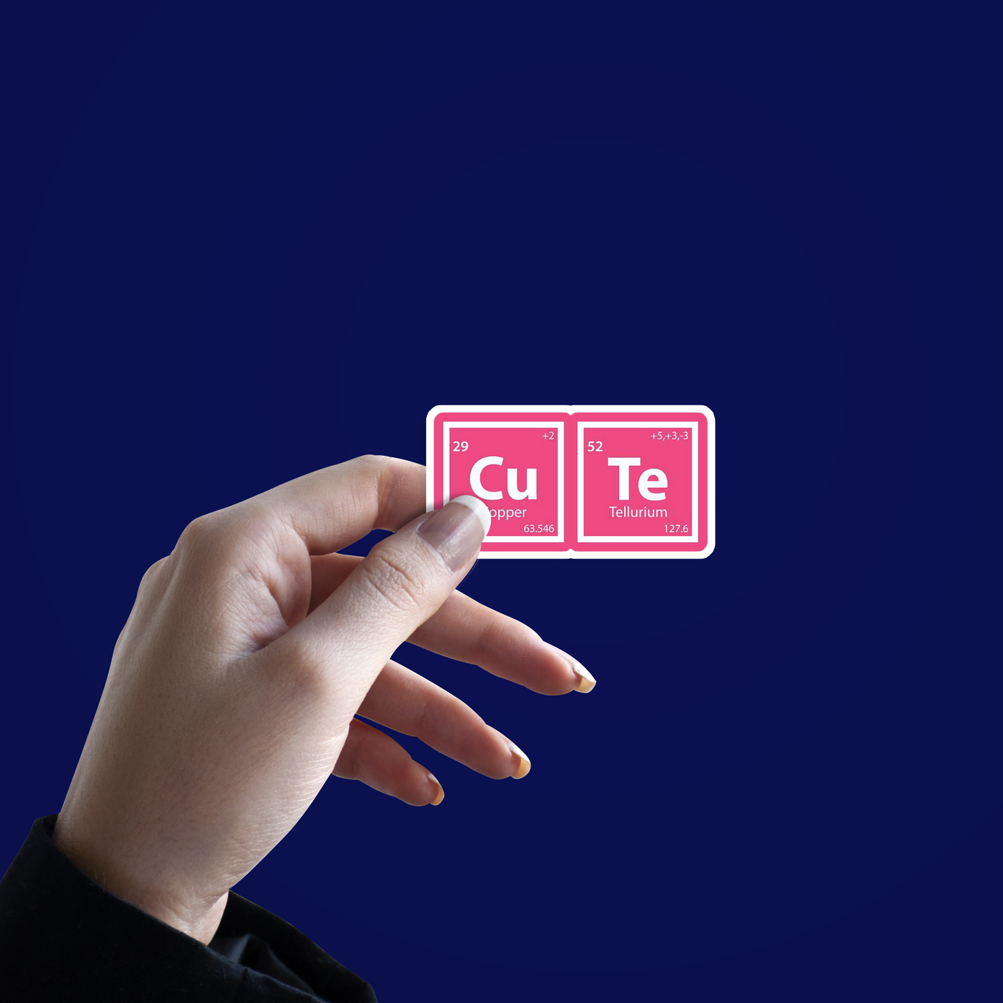 Cu te Sticker