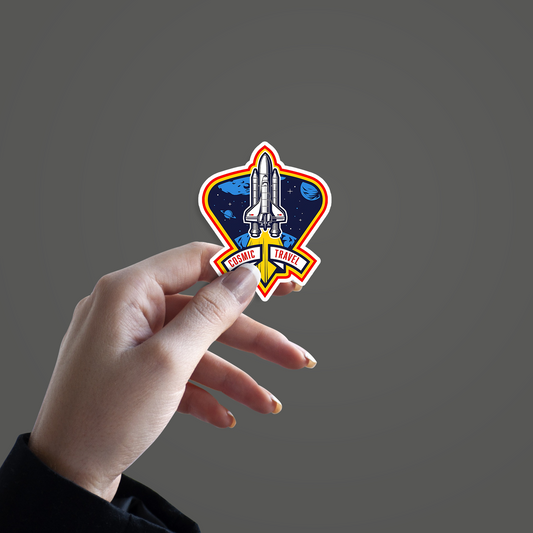 Cosmic Travel Sticker