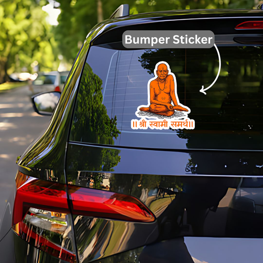 Shree Swami Samarth Bumper Sticker