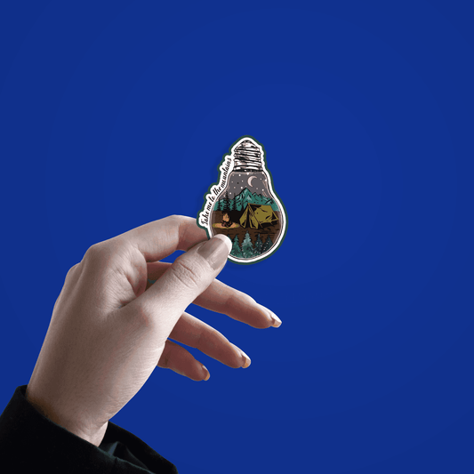 Take Me To Mountains Sticker - sticckiz.com