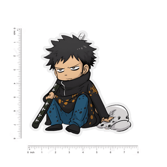 Trafalgar D bumper Sticker - sticckiz.com