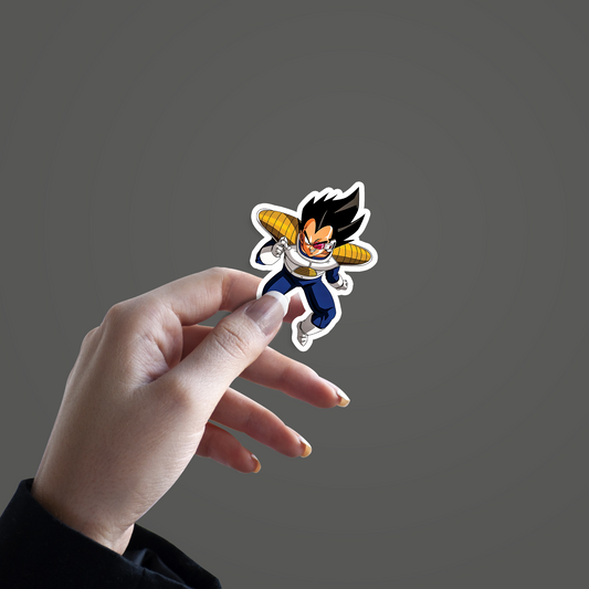 Vegeta From Dragon Ball Sticker