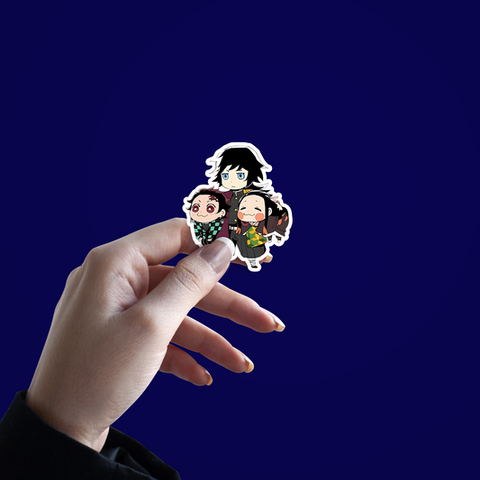 Demon slayer sticker
