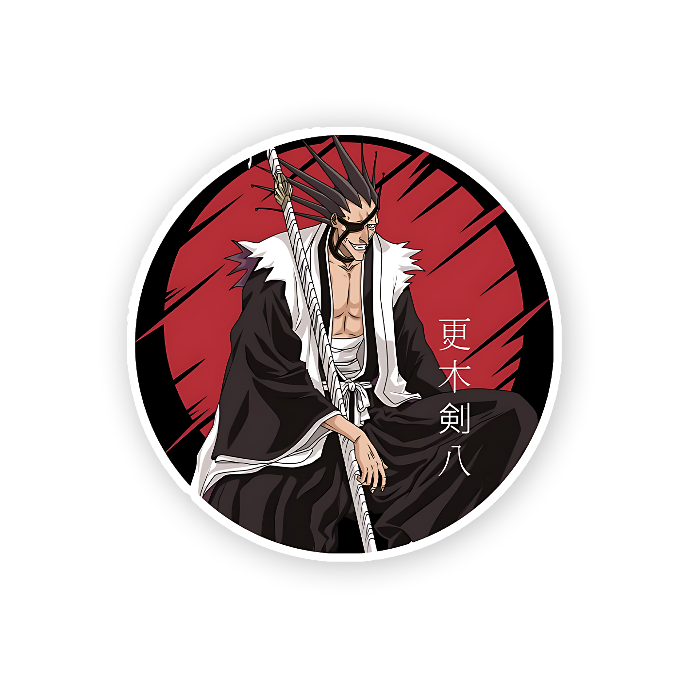 Bleach - Kenpachi Zaraki Sticker