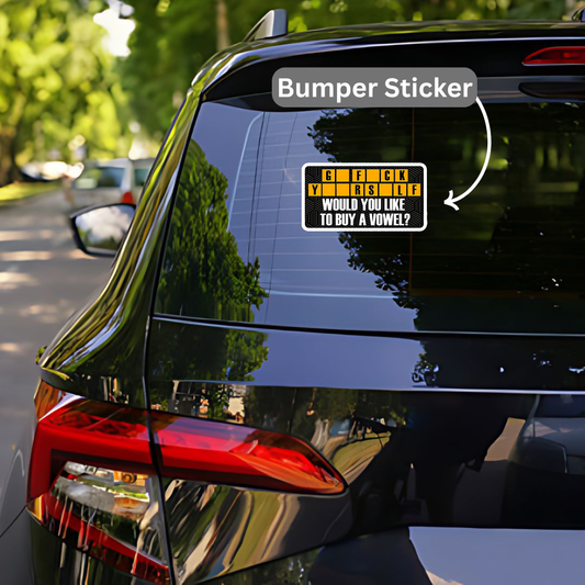G_ F_ck Y__rs_lf Bumper Sticker