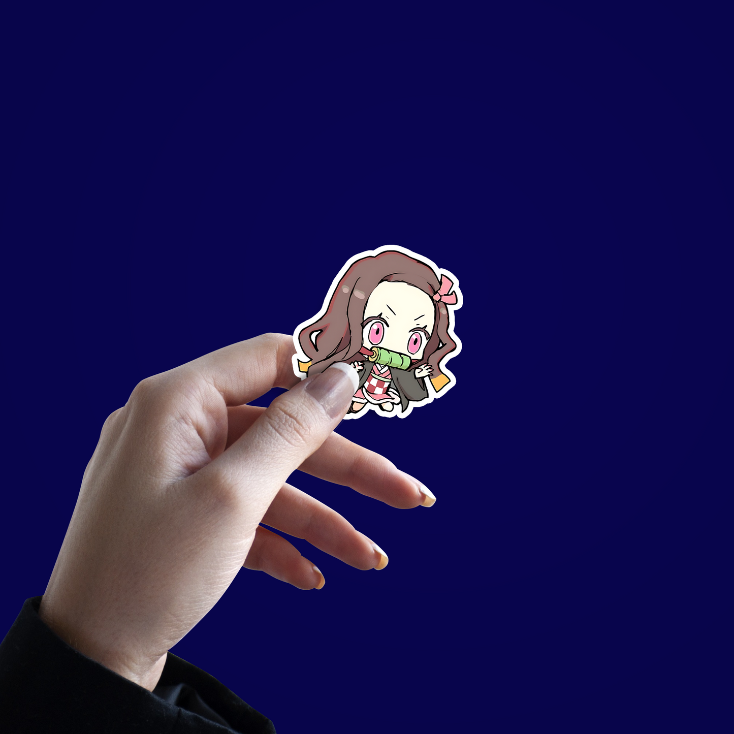 Nezuko kamado from Demon slayer Sricker