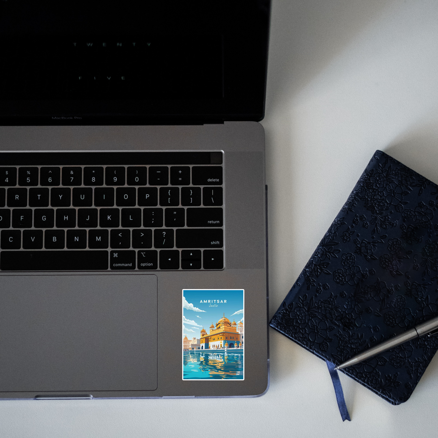 Amritsar card Sticker
