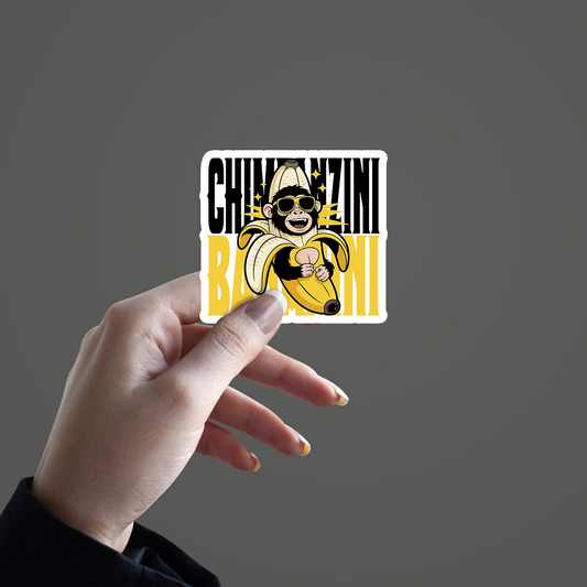 Chivetini Banana Sticker