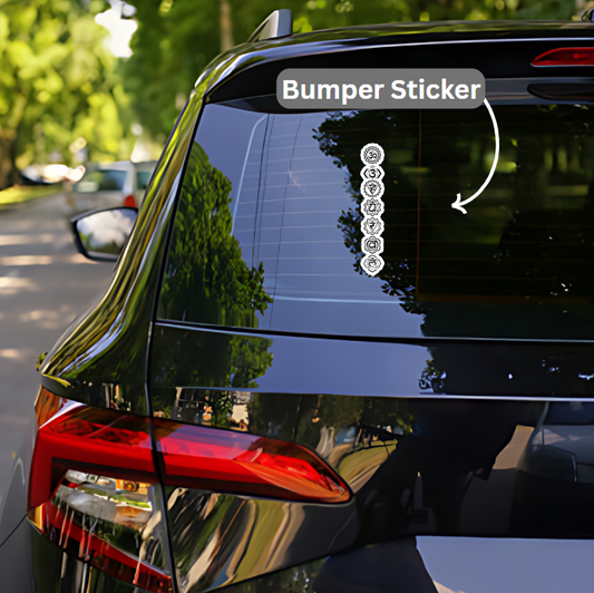 Hinduism Sign Bumper Sticker