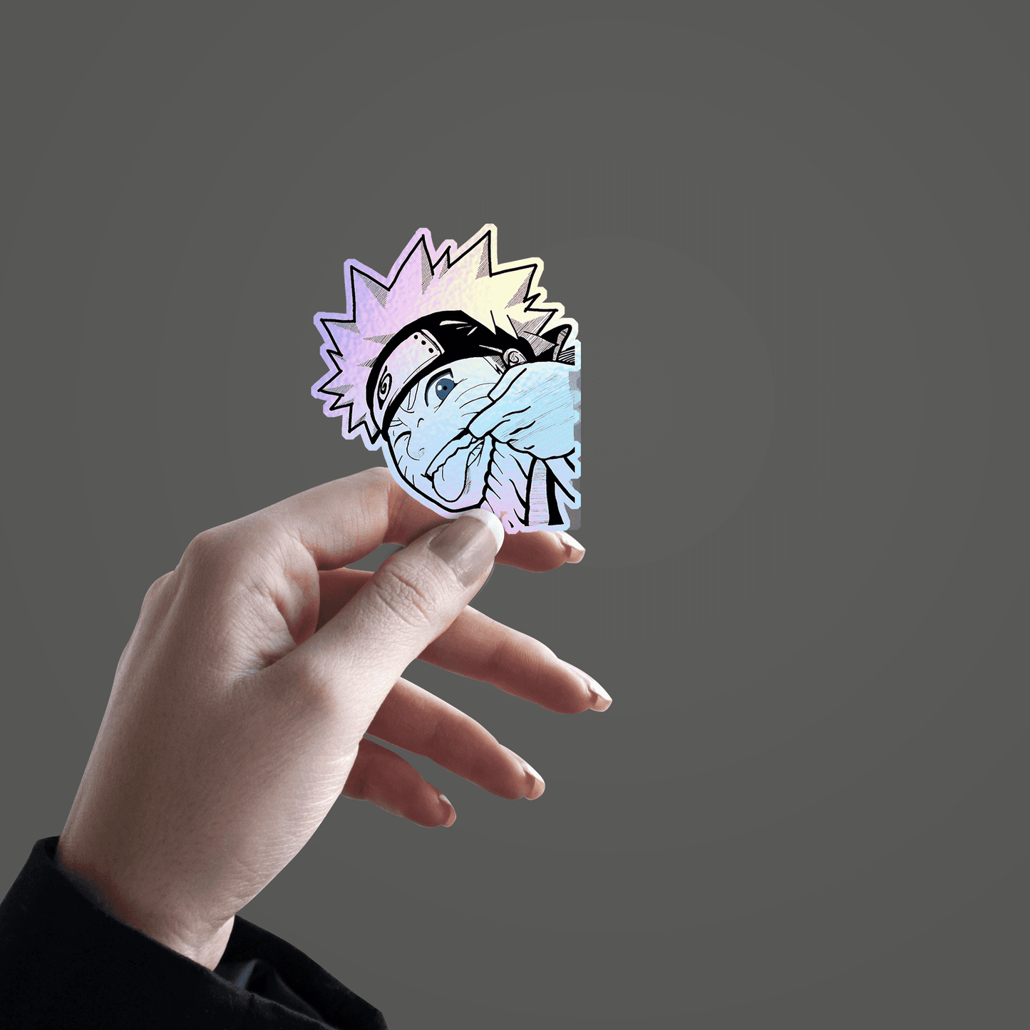 Naruto Holographic Sticker - sticckiz.com